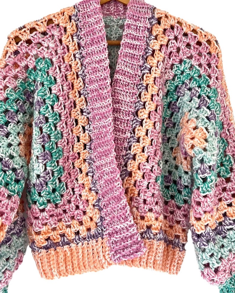 ADULTS Happi Scrappi Hexi Crochet Pattern