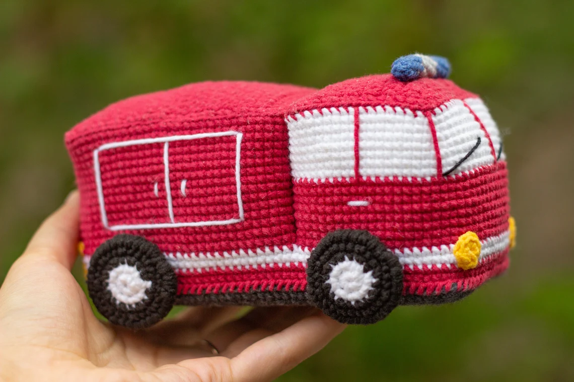 Little Heroes on Wheels – Crochet Vehicle Pattern Set